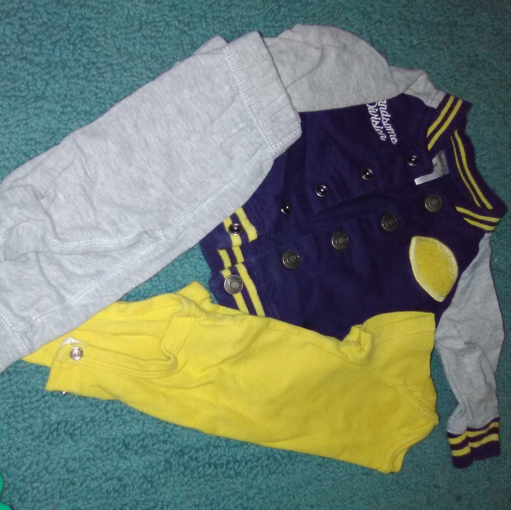 Football 3 piece outfit